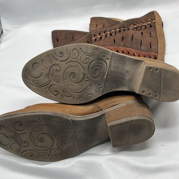 Multicolored Brown Leather Summit by White Mountain Boots - Picture 5 of 8